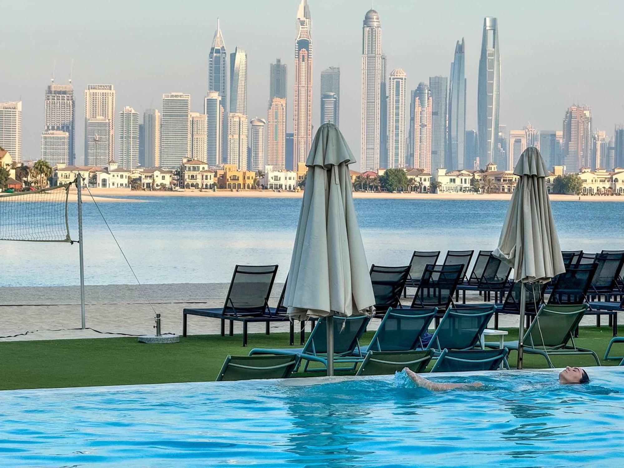 Spacious Beachfront 2 Bedroom Apartment - The 8 Dubaj Exteriér fotografie