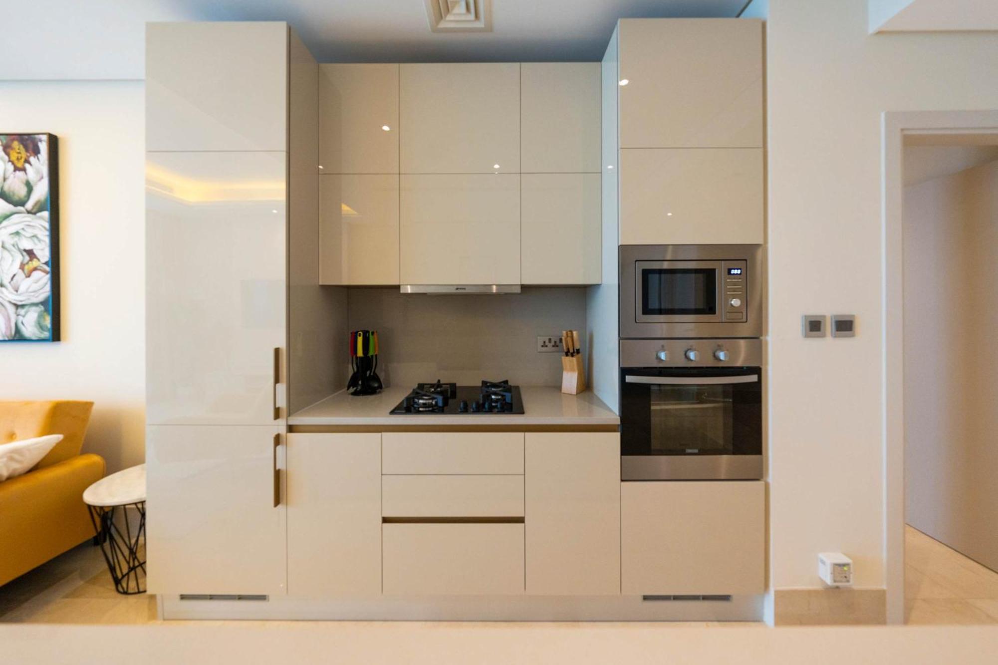 Spacious Beachfront 2 Bedroom Apartment - The 8 Dubaj Exteriér fotografie